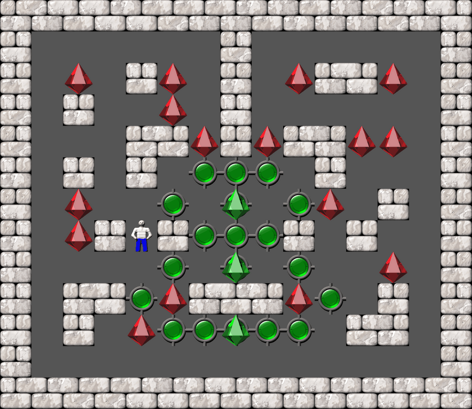 Сокобан Thinking Rabbit Arranged уровень 271